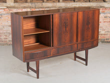 Load image into Gallery viewer, Danish Mid Century Rosewood Highboard by E.W. Bach, c. 1960s.
