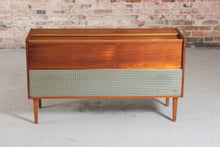 Load image into Gallery viewer, Mid Century Ferguson teak radiogram with Garrard turntable, c. 1960
