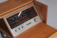 Load image into Gallery viewer, Mid Century Ferguson teak radiogram with Garrard turntable, c. 1960

