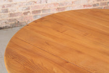 Load image into Gallery viewer, Midcentury Blue Label Ercol Drop Leaf Dining Table c.1960s
