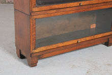 Load image into Gallery viewer, Vintage Sectional Bookcase by Globe Wernicke c.1930s
