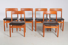 Load image into Gallery viewer, Set of 6 Midcentury Teak Dining Chairs by A Younger, England c.1960
