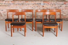 Load image into Gallery viewer, Set of 6 Midcentury Teak Dining Chairs by A Younger, England c.1960

