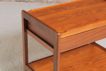 Load image into Gallery viewer, Midcentury Teak Drinks Trolley with a Drawer, circa 1960s.
