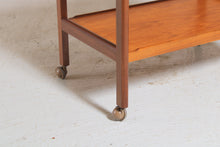 Load image into Gallery viewer, Midcentury Teak Drinks Trolley with a Drawer, circa 1960s.
