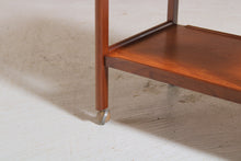 Load image into Gallery viewer, Midcentury Teak Drinks Trolley with a Drawer, circa 1960s.

