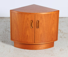Load image into Gallery viewer, Mid Century G-plan Fresco corner cabinet, circa 1970s
