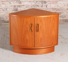Load image into Gallery viewer, Mid Century G-plan Fresco corner cabinet, circa 1970s
