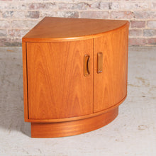 Load image into Gallery viewer, Mid Century G-plan Fresco corner cabinet, circa 1970s
