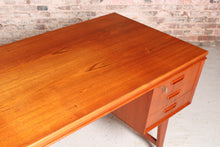 Load image into Gallery viewer, Danish Mid Century Executive Teak Desk, c. 1960s
