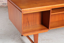 Load image into Gallery viewer, Danish Mid Century Executive Teak Desk, c. 1960s
