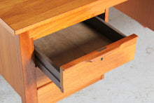 Load image into Gallery viewer, Danish Mid century teak desk by Bent Silberg Mobelfabrik, circa 1960s
