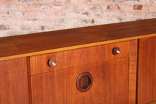 Load image into Gallery viewer, Mid Century teak sideboard by Avalon, circa 1960s
