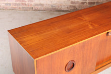 Load image into Gallery viewer, Mid Century teak sideboard by Avalon, circa 1960s
