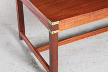 Load image into Gallery viewer, Mid Century Military Campaign style coffee table by Kennedy Furniture for Harrods, circa 1950s
