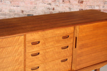 Load image into Gallery viewer, Mid Century walnut sideboard by Alfred Cox, circa 1960s
