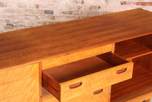 Load image into Gallery viewer, Mid Century walnut sideboard by Alfred Cox, circa 1960s
