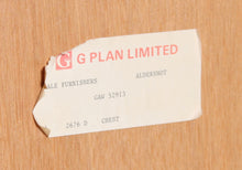 Load image into Gallery viewer, A pair of Mid Century teak chests of drawers by G-Plan
