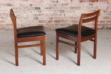 Load image into Gallery viewer, Set of 6 Mid Century Teak Dining Chairs, circa 1960s
