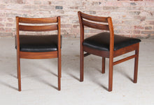 Load image into Gallery viewer, Set of 6 Mid Century Teak Dining Chairs, circa 1960s
