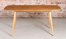 Load image into Gallery viewer, Mid Century Ercol Model 382 Plank Dining Table, circa 1960s.
