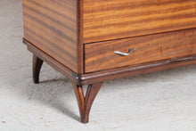 Load image into Gallery viewer, Mid Century Mahogany Blanket Box / Trunk circa 1970s
