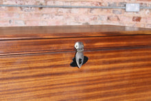 Load image into Gallery viewer, Mid Century Mahogany Blanket Box / Trunk circa 1970s
