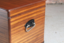 Load image into Gallery viewer, Mid Century Mahogany Blanket Box / Trunk circa 1970s
