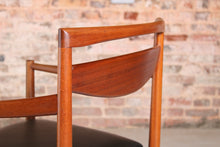 Load image into Gallery viewer, Set of 4 Mid Century teak dining chairs by McIntosh, circa 1960s
