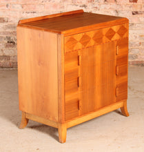 Load image into Gallery viewer, Mid Century Art Deco Style Walnut Chest of Drawers, circa 1950s.
