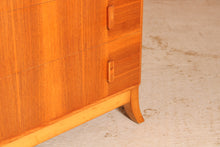 Load image into Gallery viewer, Mid Century Art Deco Style Walnut Chest of Drawers, circa 1950s.
