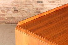 Load image into Gallery viewer, Mid Century Art Deco Style Walnut Chest of Drawers, circa 1950s.
