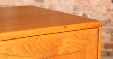 Load image into Gallery viewer, Mid Century Ercol Model 455 Elm Sideboard on Casters, circa 1970s.
