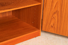Load image into Gallery viewer, Danish Mid Century Small Teak Sideboard, circa 1970s.
