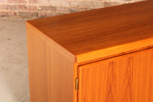 Load image into Gallery viewer, Danish Mid Century Small Teak Sideboard, circa 1970s.
