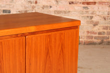 Load image into Gallery viewer, Danish Mid Century Small Teak Sideboard, circa 1970s.

