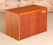 Load image into Gallery viewer, Danish Mid Century Small Teak Sideboard, circa 1970s.

