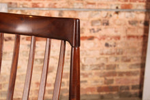 Load image into Gallery viewer, Set of 6 Danish Mid Century mahogany dining chairs by H.W. Klein for Bramin, circa 1960s.
