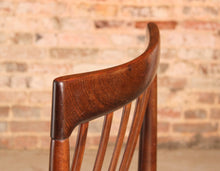 Load image into Gallery viewer, Set of 6 Danish Mid Century mahogany dining chairs by H.W. Klein for Bramin, circa 1960s.
