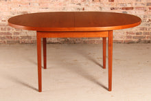 Load image into Gallery viewer, Danish Mid Century extending teak dining table by Bernhard Pedersen &amp; Son, circa 1960s
