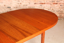 Load image into Gallery viewer, Danish Mid Century extending teak dining table by Bernhard Pedersen &amp; Son, circa 1960s
