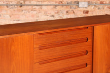 Load image into Gallery viewer, Danish Mid Century teak sideboard by Bernhard Pedersen &amp; Son, circa 1960s

