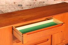 Load image into Gallery viewer, Danish Mid Century teak sideboard by Bernhard Pedersen &amp; Son, circa 1960s
