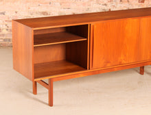 Load image into Gallery viewer, Danish Mid Century teak sideboard by Bernhard Pedersen &amp; Son, circa 1960s
