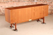 Load image into Gallery viewer, Danish Mid Century teak sideboard by Bernhard Pedersen &amp; Son, circa 1960s
