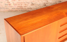Load image into Gallery viewer, Danish Mid Century teak sideboard by Bernhard Pedersen &amp; Son, circa 1960s
