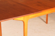 Load image into Gallery viewer, Mid Century extending teak dining table by McIntosh, circa 1960s
