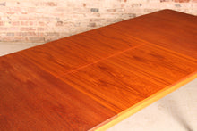 Load image into Gallery viewer, Mid Century extending teak dining table by McIntosh, circa 1960s
