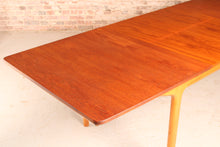 Load image into Gallery viewer, Mid Century extending teak dining table by McIntosh, circa 1960s

