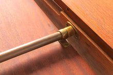 Load image into Gallery viewer, Mid Century extending teak dining table by McIntosh, circa 1960s

